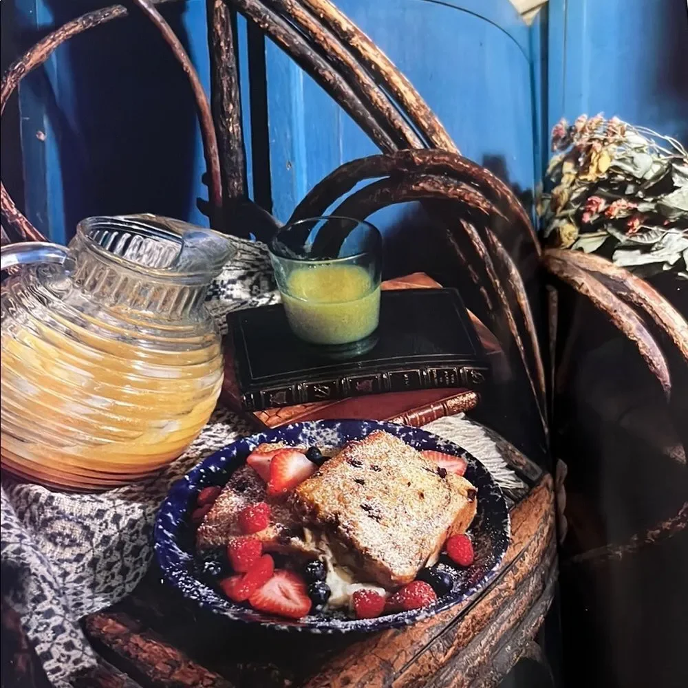 The Best of Food & Wine 1988 Collection Cookbook - Elegant Blue Cover